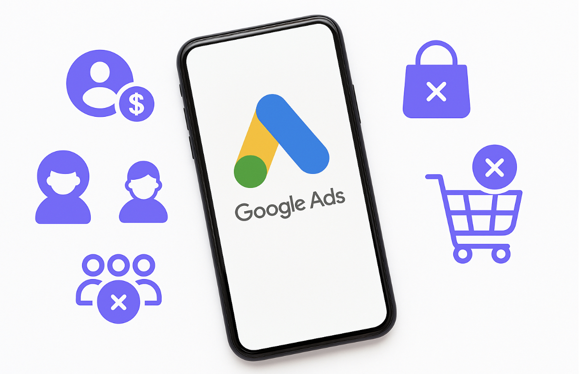 Виключення аудиторій у торгових кампаніях Google Ads: що блокувати в першу чергу