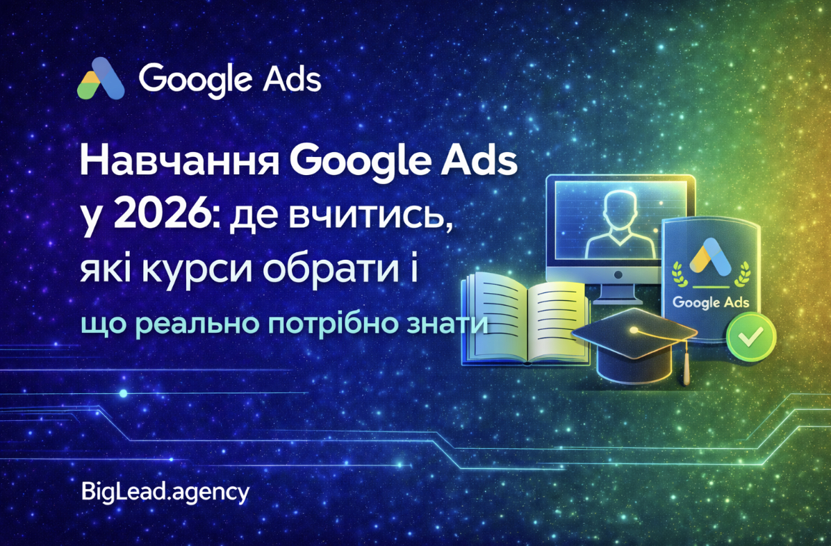 Навчання Google Ads: де вчитись, як обрати курси і що реально потрібно знати у 2026 році