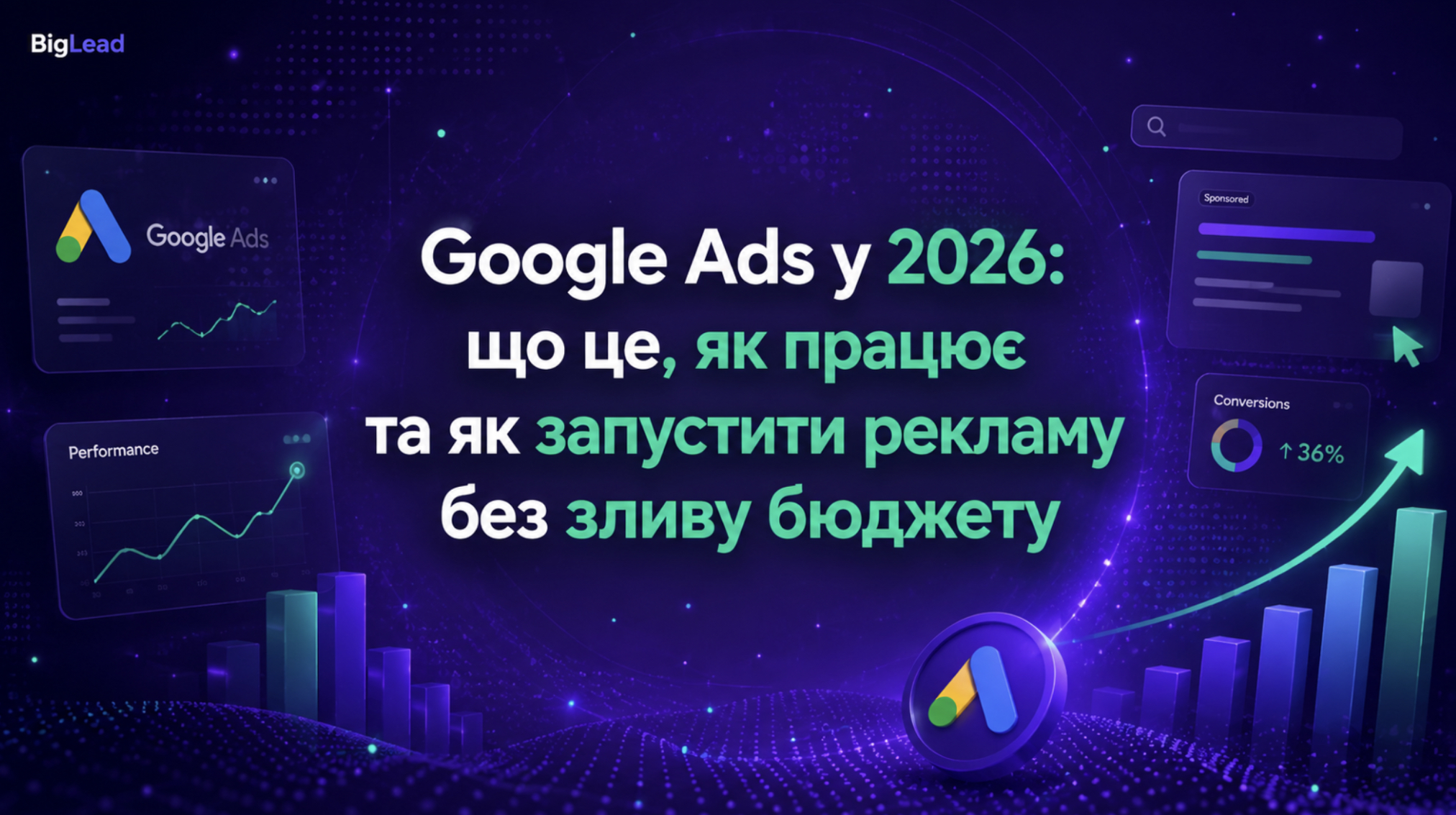 Google Ads у 2026: що це, як працює та як запустити рекламу без зливу бюджету